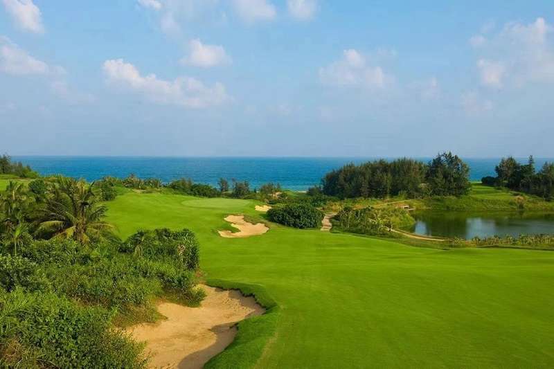 海南博鳌山钦湾高尔夫球会俱乐部球场